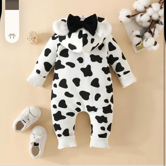 Baby Cow Costume 0-3m - Picture 3 of 4